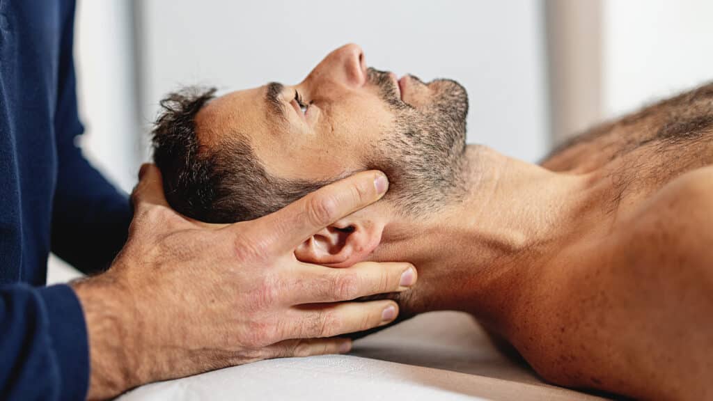 Craniosacral massage